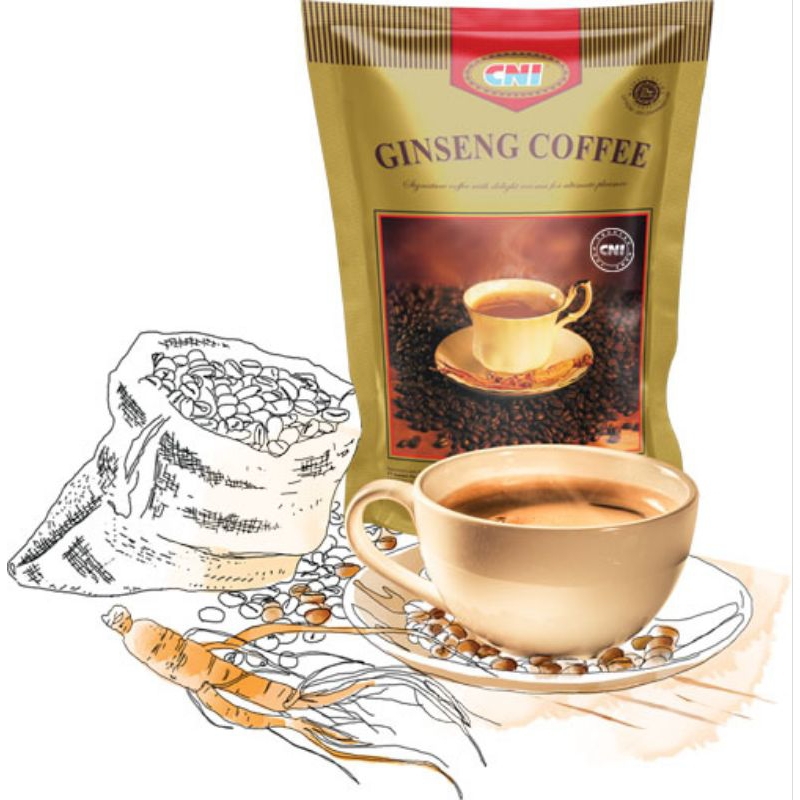 

CNI Ginseng Coffee yg bikin nendang 400gr @ 20 sachet