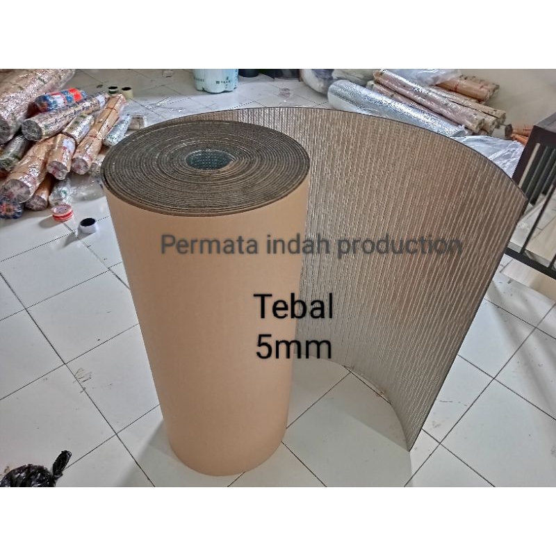 ALUMINIUM FOIL PEREDAM PANAS TEBAL 5MM PEREDAM KAP MOBIL, GUDANG