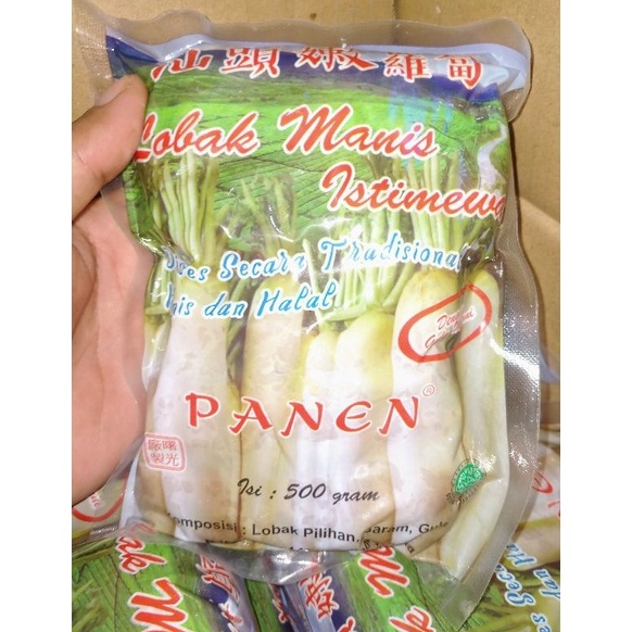 

T86581 chaipo/caipo lobak manis cap panen 500 gram ❀Terlarisss