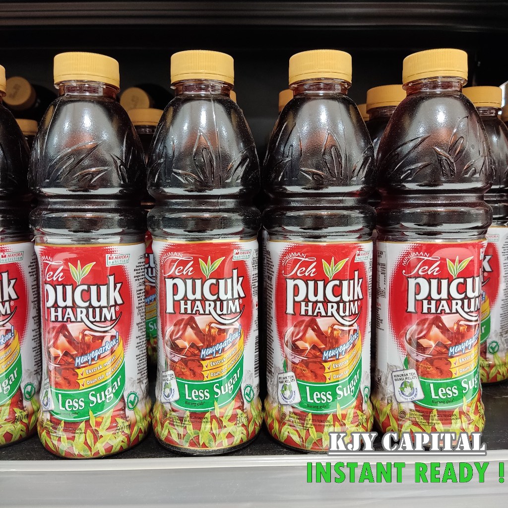

MINUMAN BOTOL TEH PUCUK HARUM 500ML LESS SUGAR / MINUMAN BOTOL / TEH INSTAN