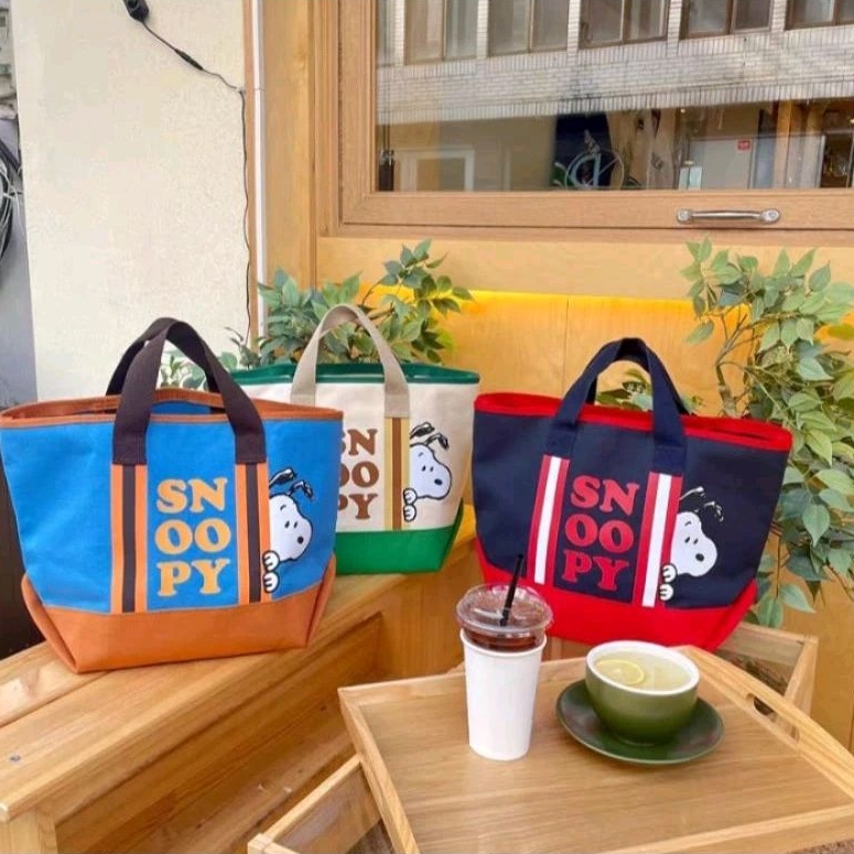 Tas Snoopy / Tas Bahu Snoopy / Tas Tenteng Snoopy / Shoulder Bag Snoopy / Tas Snoopy Import