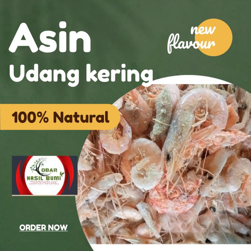 

Ikan asin udang kering 250g