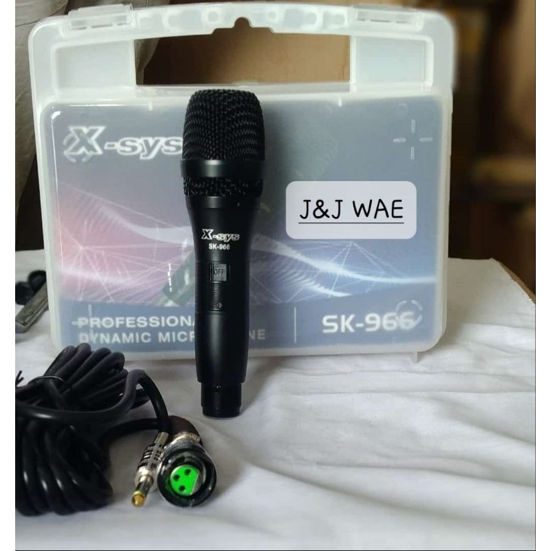 Mic microphone XSYS SK 966 mic kabel mic karoke