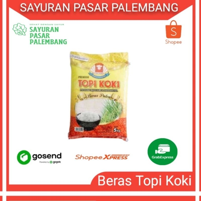 

Beras Topi Koki 5 kg - Sayuran Pasar Palembang