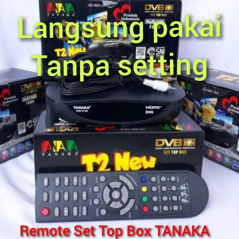 REMOTE SET TOP BOX DVB-T2 TANAKA