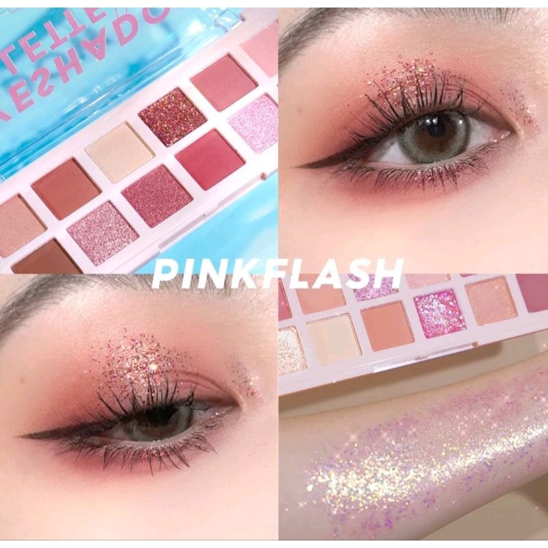 Eyeshadow Pinkflash pinkdessert 12 shades eyeshadow pallet