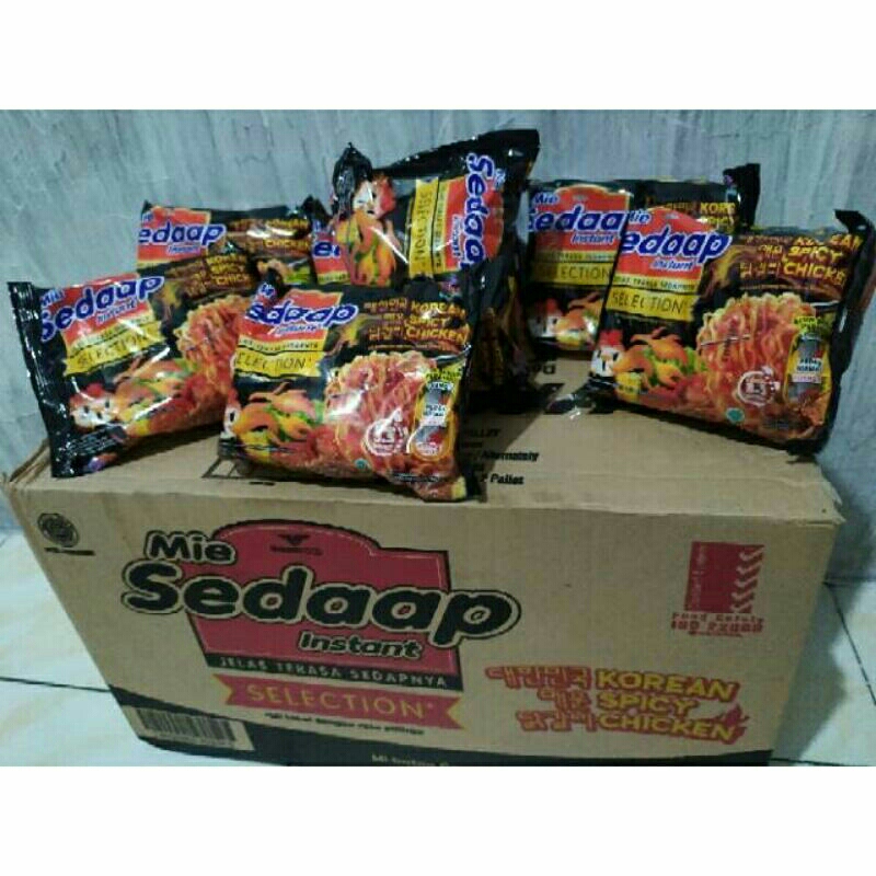 

Mie Sedaap Korean Spicy Chicken 1 dus isi 40 bungkus harga muarah