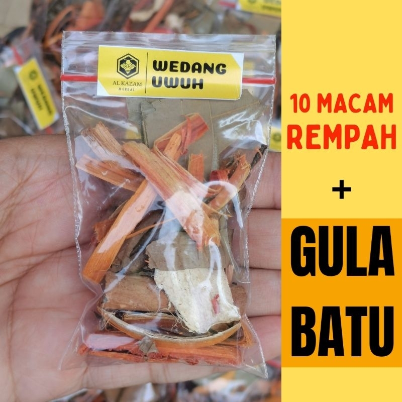 

Wedang Uwuh Komplit Gula Batu Jahe Kapulaga Cengkeh Secang Asli Khas Jogja Solo