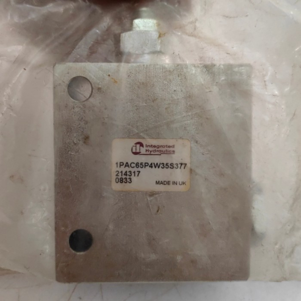 

Jual Integrated Hydraulics 1PAC65P4W35S377 Pilot Relief Valve Diskon