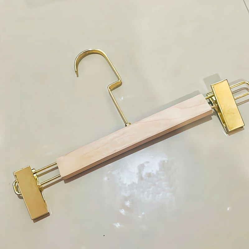 Hanger jepit gold Premium/ Hanger celana/ hanger jepit/ hanger celana jeans/ Hanger Premium