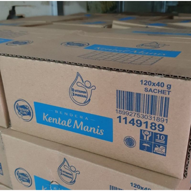 

susu kental manis Frisian flag putih 1 dus isi 20 pack @6 bungkus