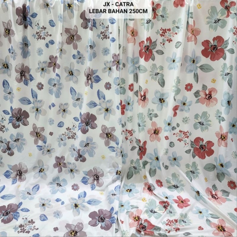 TOKO JAYATEX KAIN SPREI BAHAN CVC KATUN LOKAL ADEM METERAN