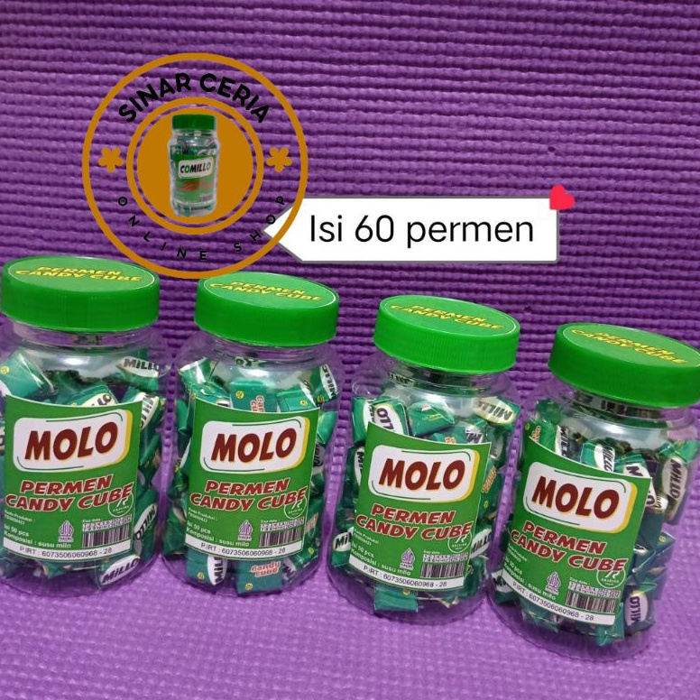 

[PRODUK GB8HI58] permen viral millo MILO MOLO obral isi 60 pcs ycj0t