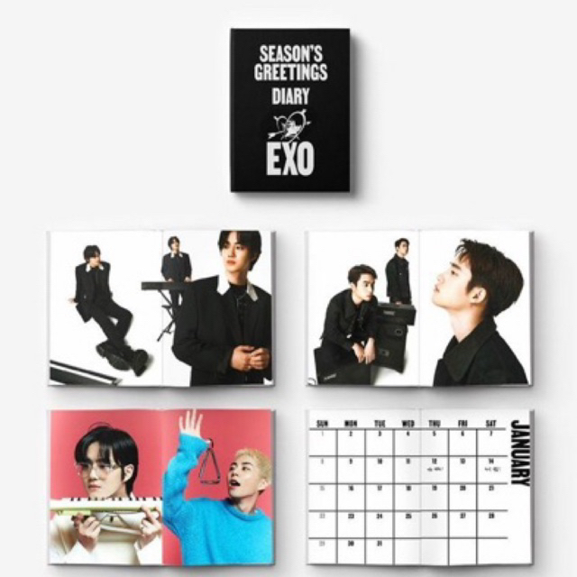 

[READY STOCK] BUKU DIARY EXO SEASON'S GREETINGS 2023