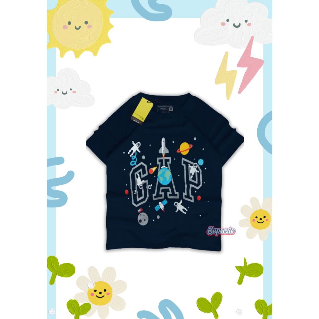 Baju Kaos Anak Laki-Laki ASTRONOT PLANET GAP Grosir Murah