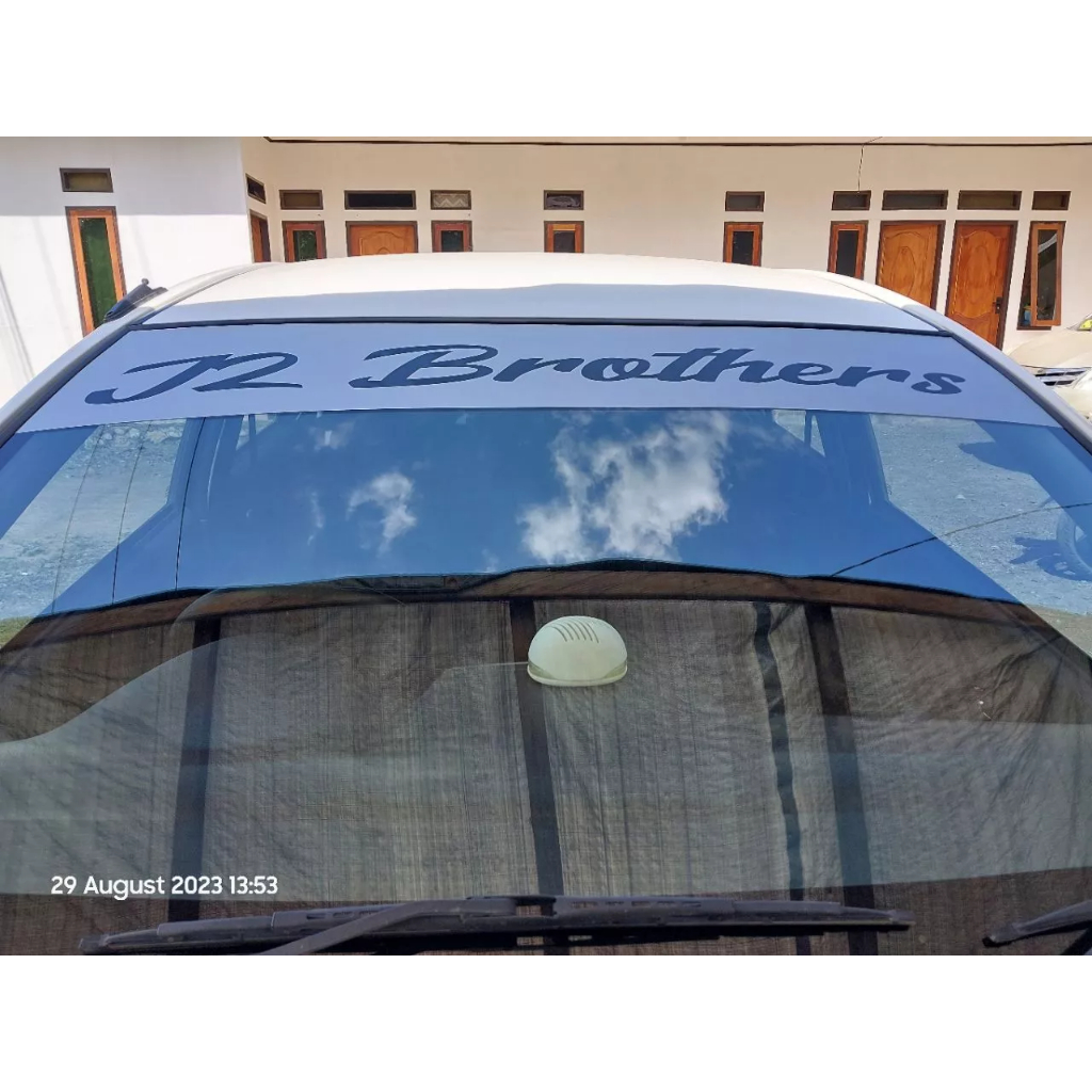 Stiker Kaca Mobil Depan Bisa Costum dan Request segala mobil