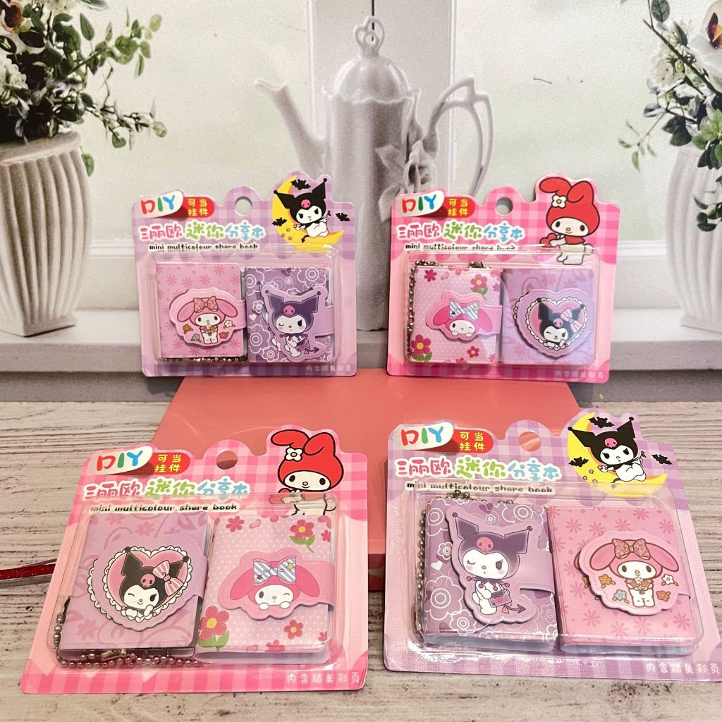 

Buku Mini Motif Karakter Sanrio 1 set isi 2 PCS FX-0017 Notebook mini SANRIO ukuran Kecil Full Bergambar + Ada Gantungan nya Alat Tulis Kekinian Harga Termurah bisa COD