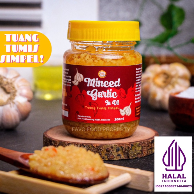 

Gr0sir Baceman Bawang Putih / Minyak Bawang Putih / Minced Garlic Favo Food Original