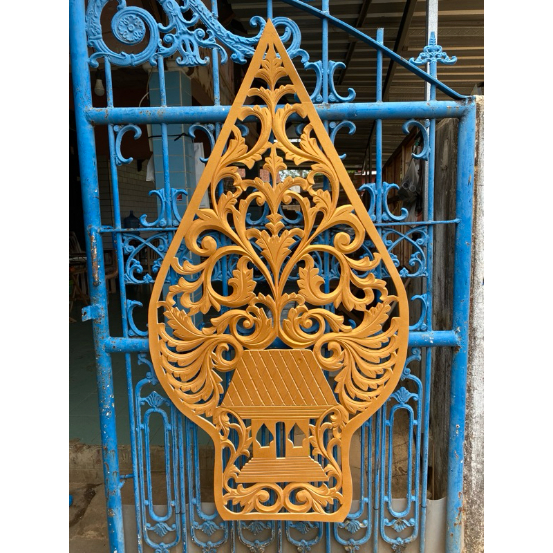 ukiran gunungan spon karet eva dekorasi pelaminan 3D timbul