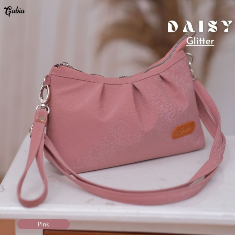 Daisy Glitter bag by gabia tas 2in1 bag tas selempang wanita clutch bag dompet pouch