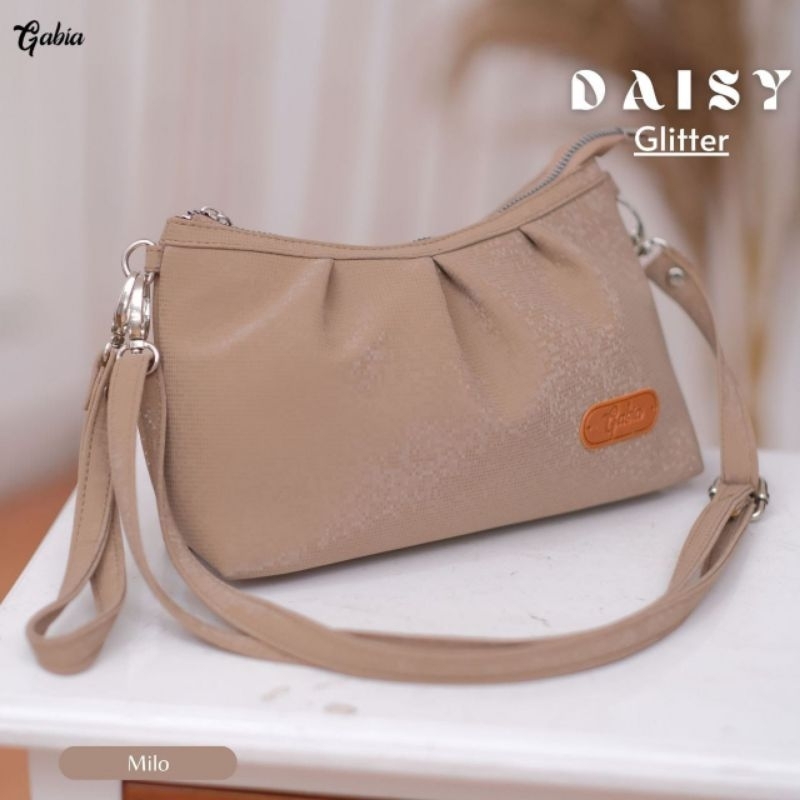 Daisy Glitter bag by gabia tas 2in1 bag tas selempang wanita clutch bag dompet pouch