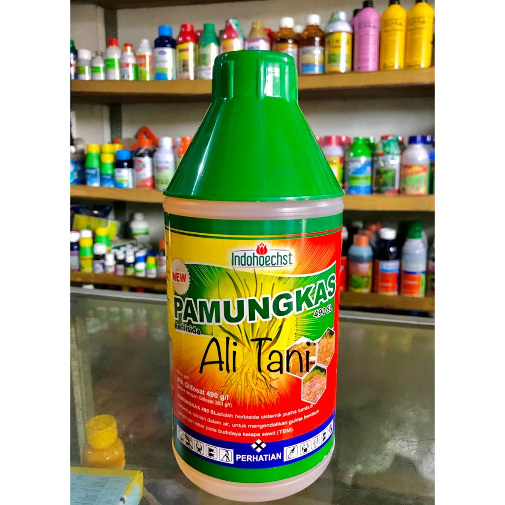 PAMUNGKAS 490 SL kemasan 1 Liter Herbisida Sistemik/Racun Rumput