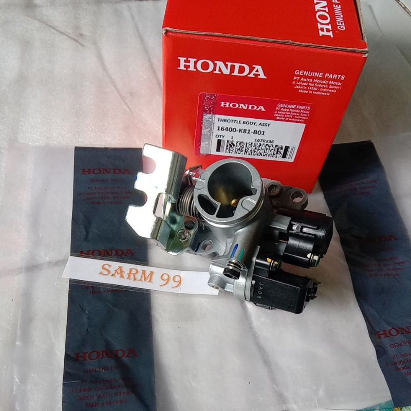 Throttle Throtol Body K81 Beat Esp Beat Street Beat Fi Beat POP Th 2015-2019.