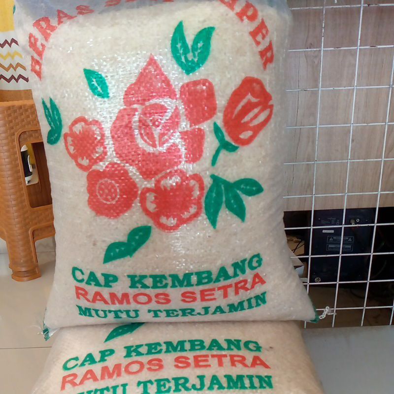 

BERAS RAMOS CAP KEMBANG 10 KG BERAS PREMIUM