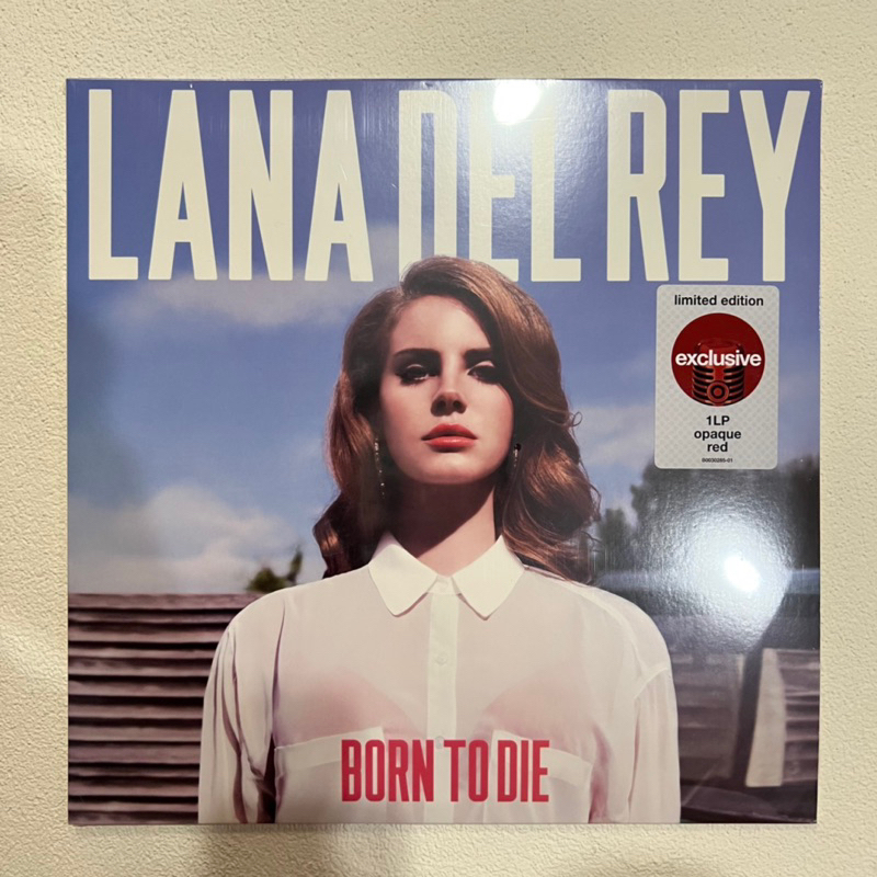 Vinyl Lana Del Rey Born To Die Limited Edition Opaque Red Piringan Hitam Lana Del Rey