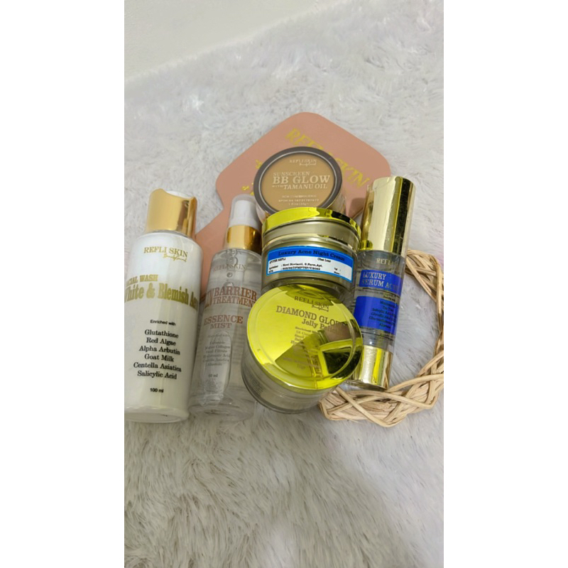 Refliskin Paket Luxury Acne + Diamond dan Serum