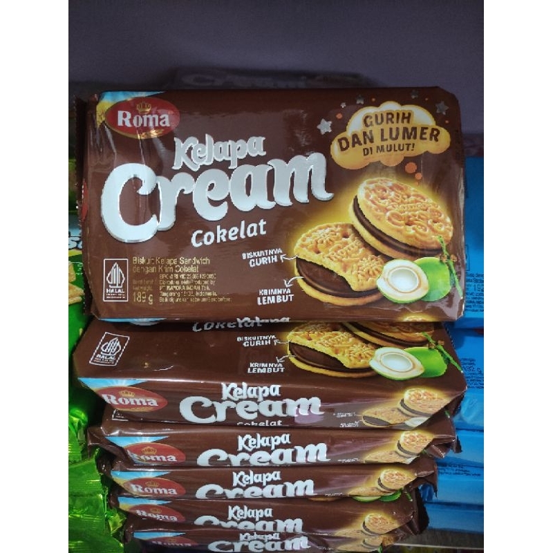 

roma kelapa cream coklat pack 189gram