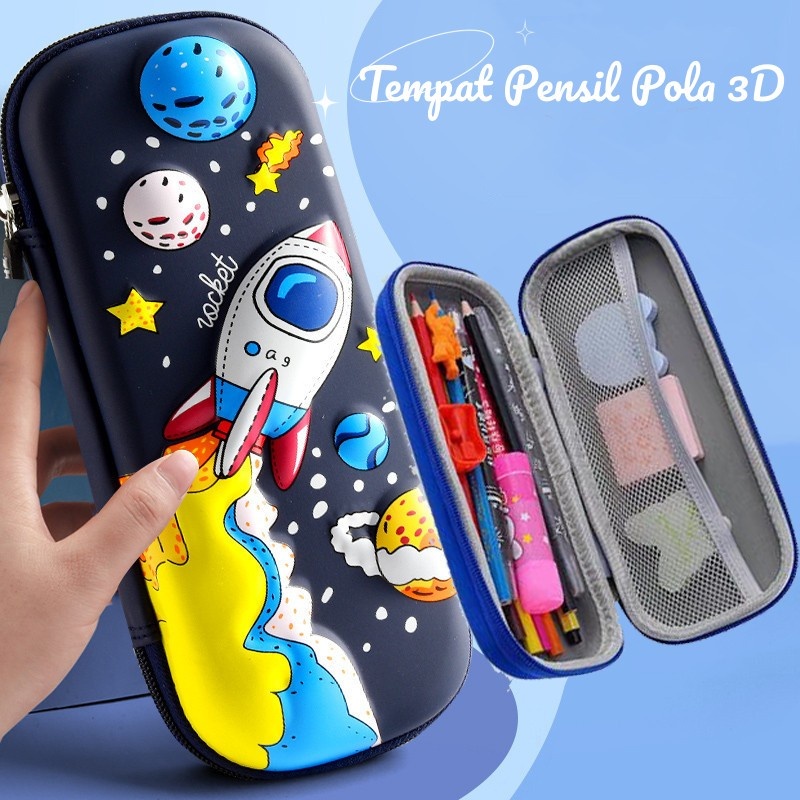 

Tempat Pensil Pola 3D,Kotak Pensil Lucu,Pensil Case Murah,Tepak Pensil EVA,Kotak Alat Tulis Anak