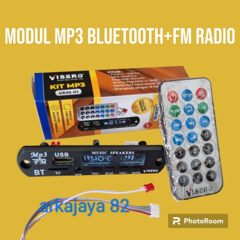 KiT MP3 Bluetooth visero