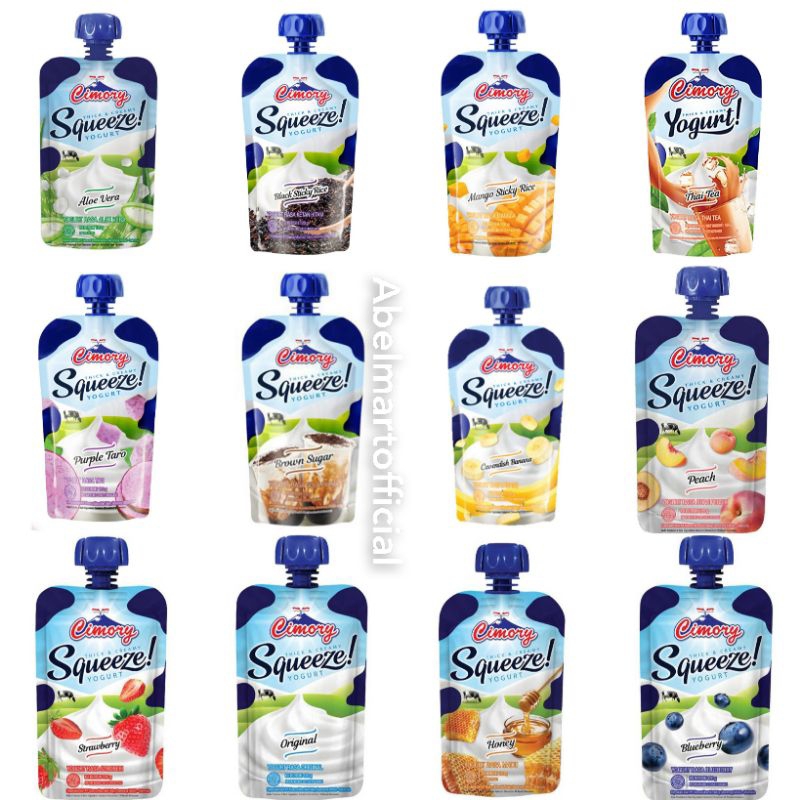 

CIMORY YOGHURT SQUEEZE 120 GRAM ALL VARIANT / CIMORY SQUEEZE