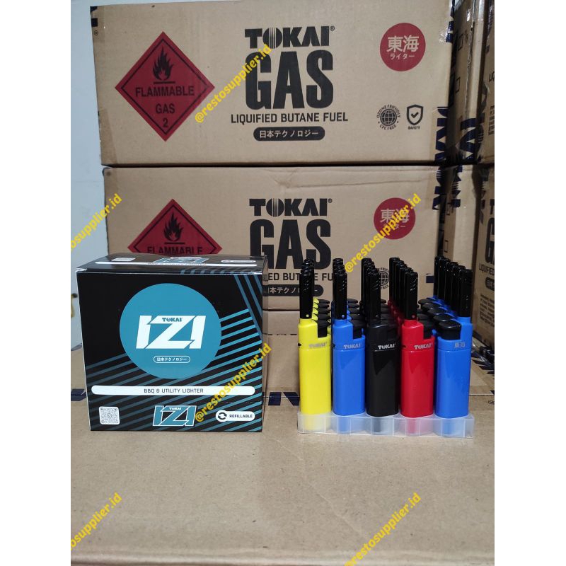 TOKAI® IZI Lighter (Korek Api / Pemantik Kompor) - 1 BOX