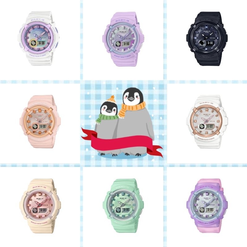 Jam Tangan Wanita Casio Baby-G BGA-280 Tali Karet