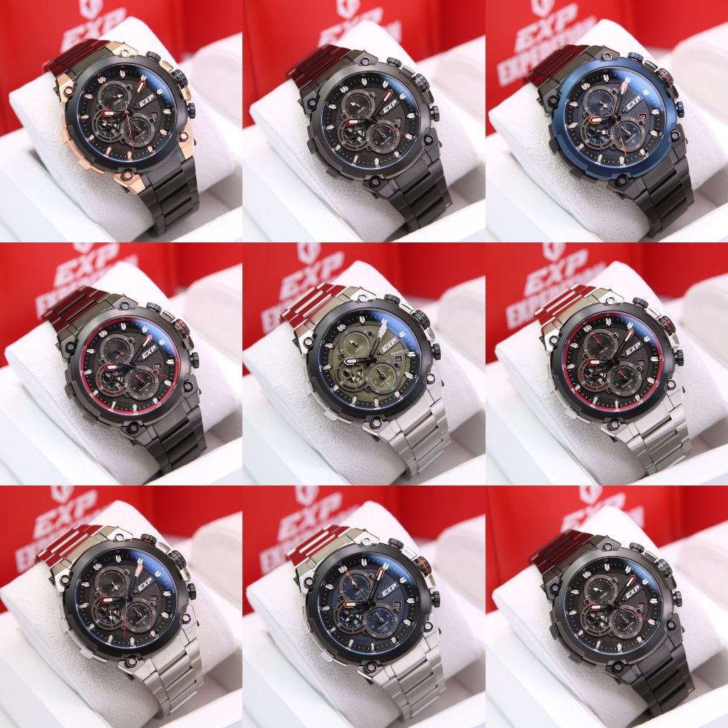 expedition EXP 6841 Jam Tangan Pria Chronograph