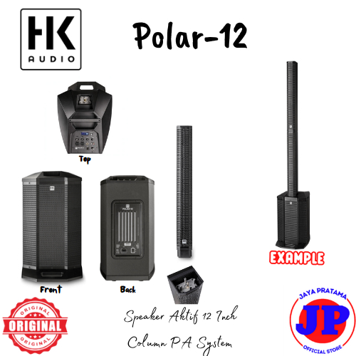 HK Audio Polar 12 Speaker Aktif 12" Column PA System Polar12