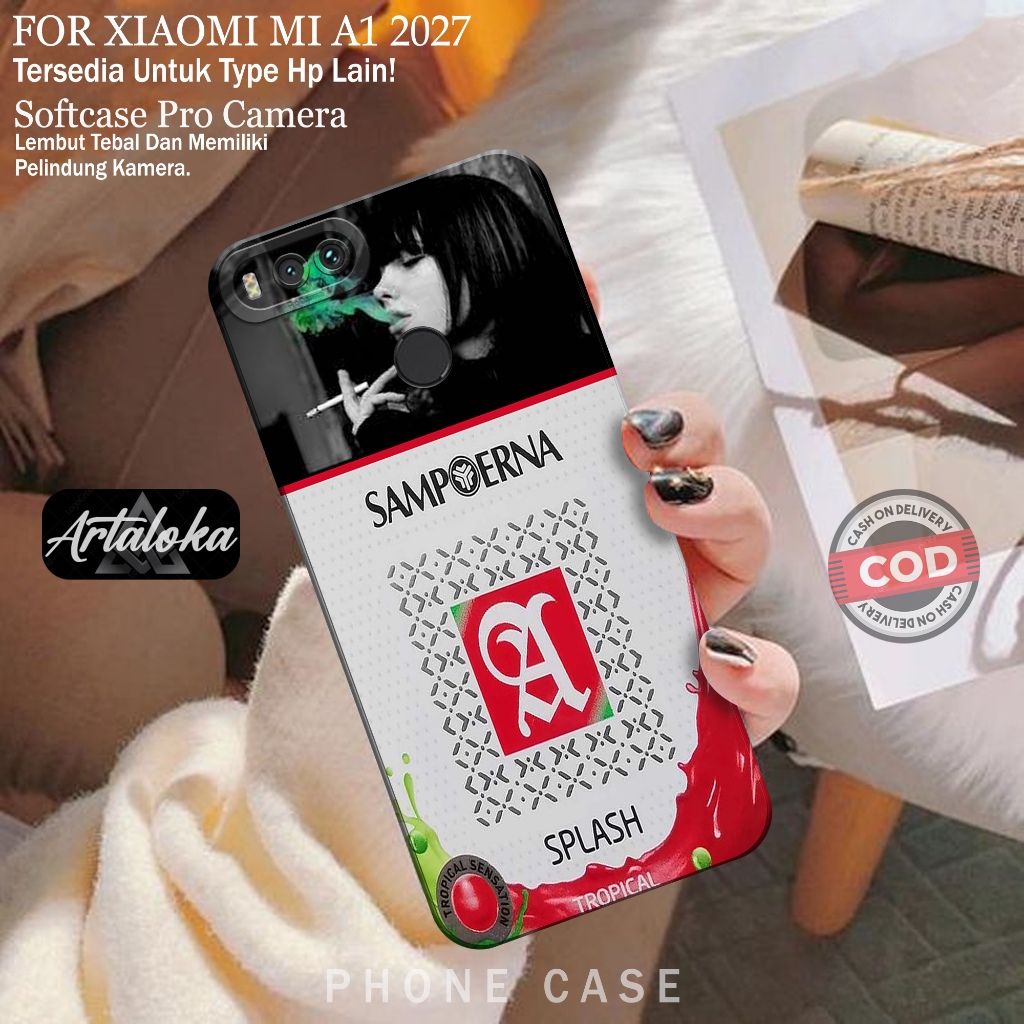 Softcase Hp Xiaomi MI A1 2017 Fashion Case RK Case Xiaomi MI A1 2017 Silikon TPU Pro Camera Casing X