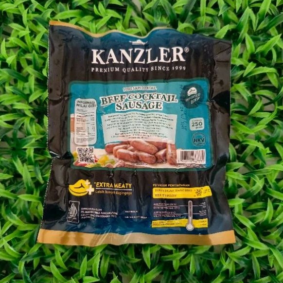 

Kanzler Sosis Beef Cocktail (Sapi) - Berat 250 Gr