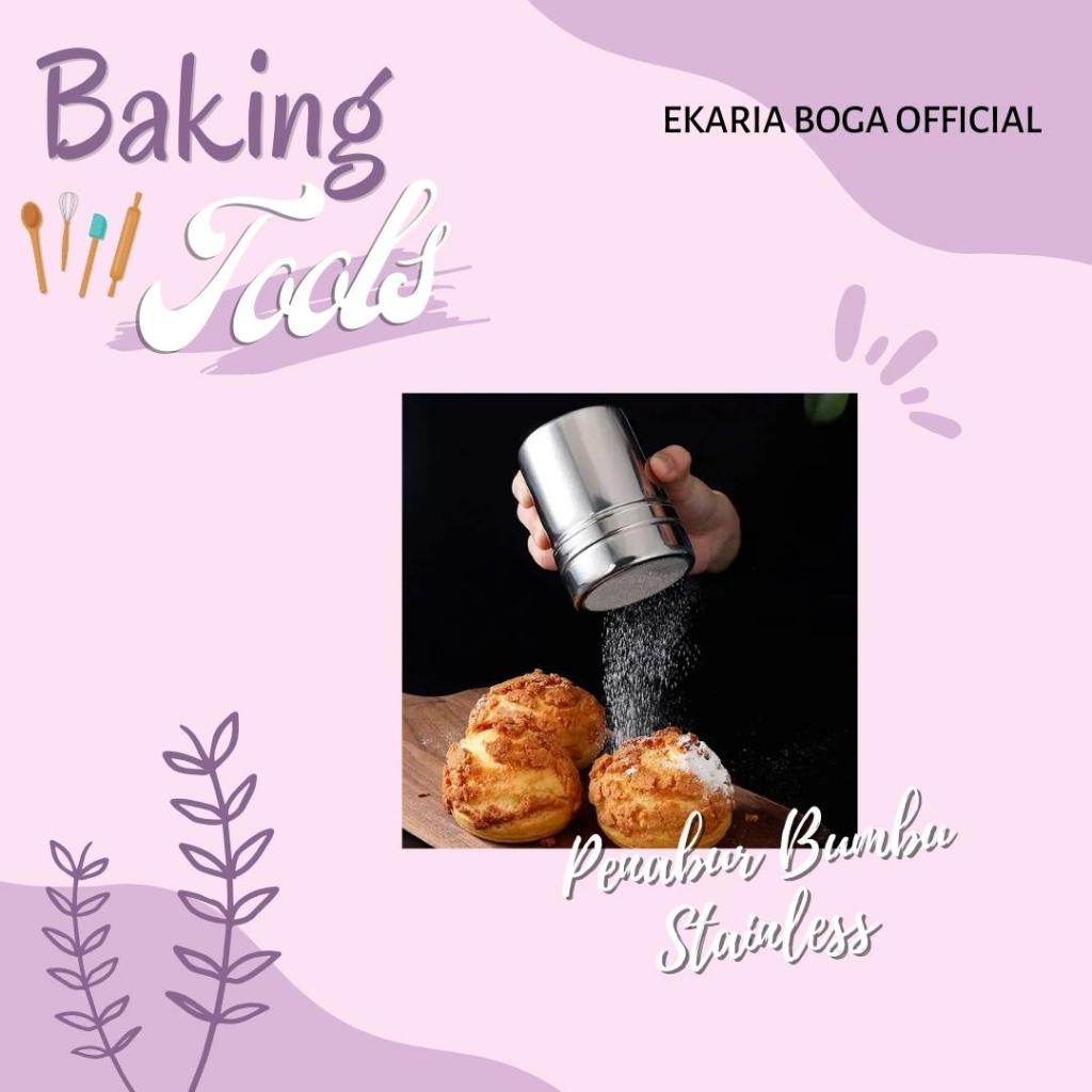 BAKING TOOLS | PENABUR BUBUK | PENABUR BUMBU | TEMPAT PENABUR | TEMPAT BUMBU | PENABUR BUMBU STAINLE