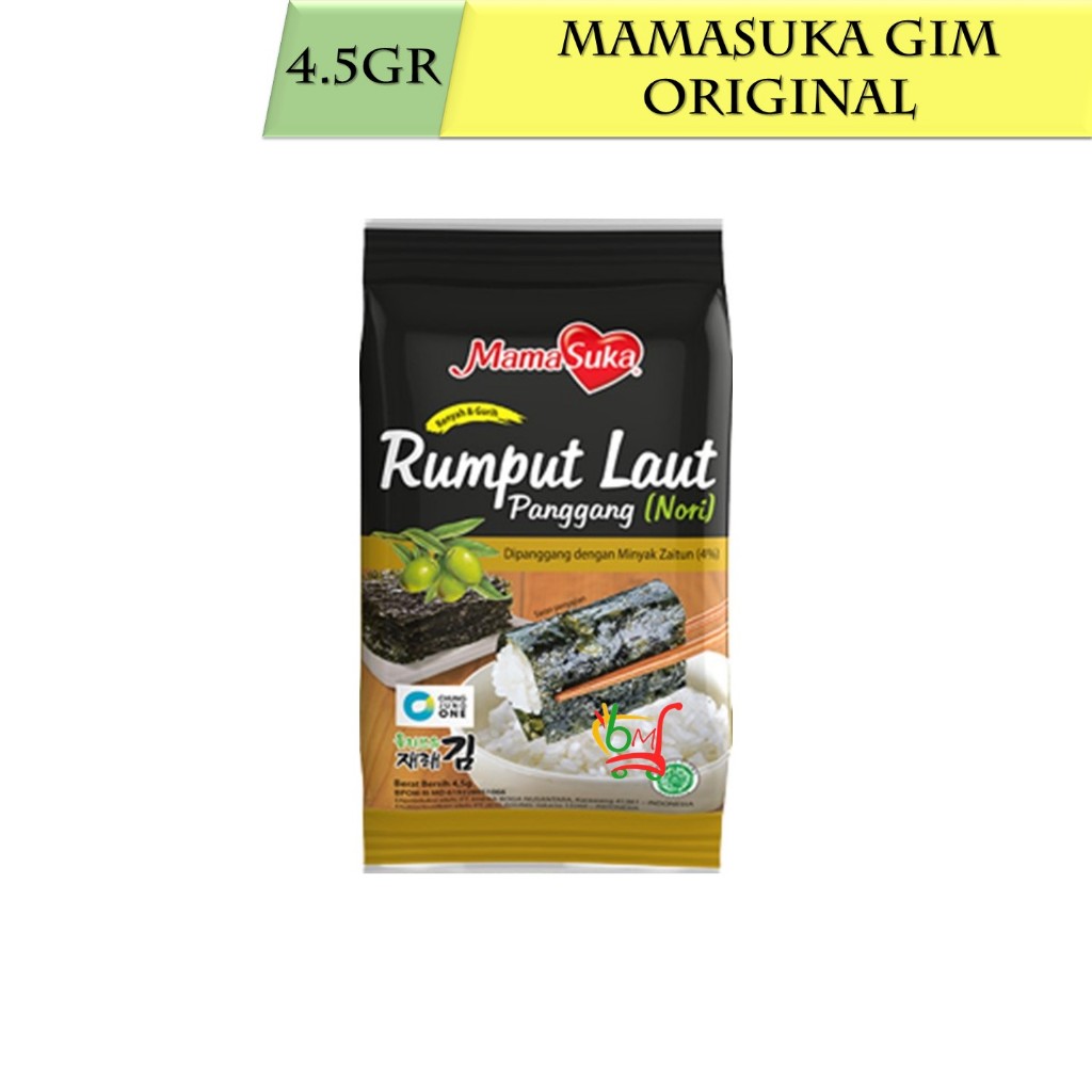 

Mamasuk Gim Rumput Laut Panggang Rasa Original