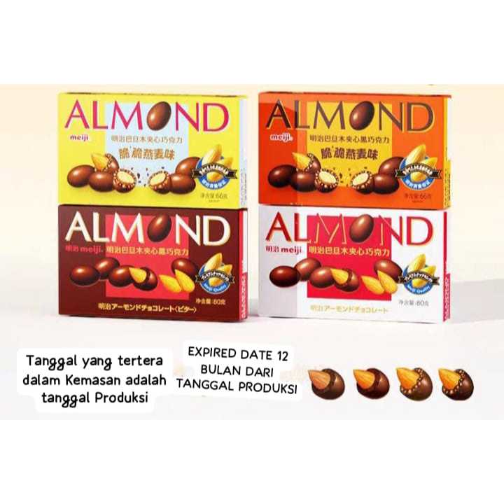 

Meiji Chocolate Almond (BACA DESKRIPSI)