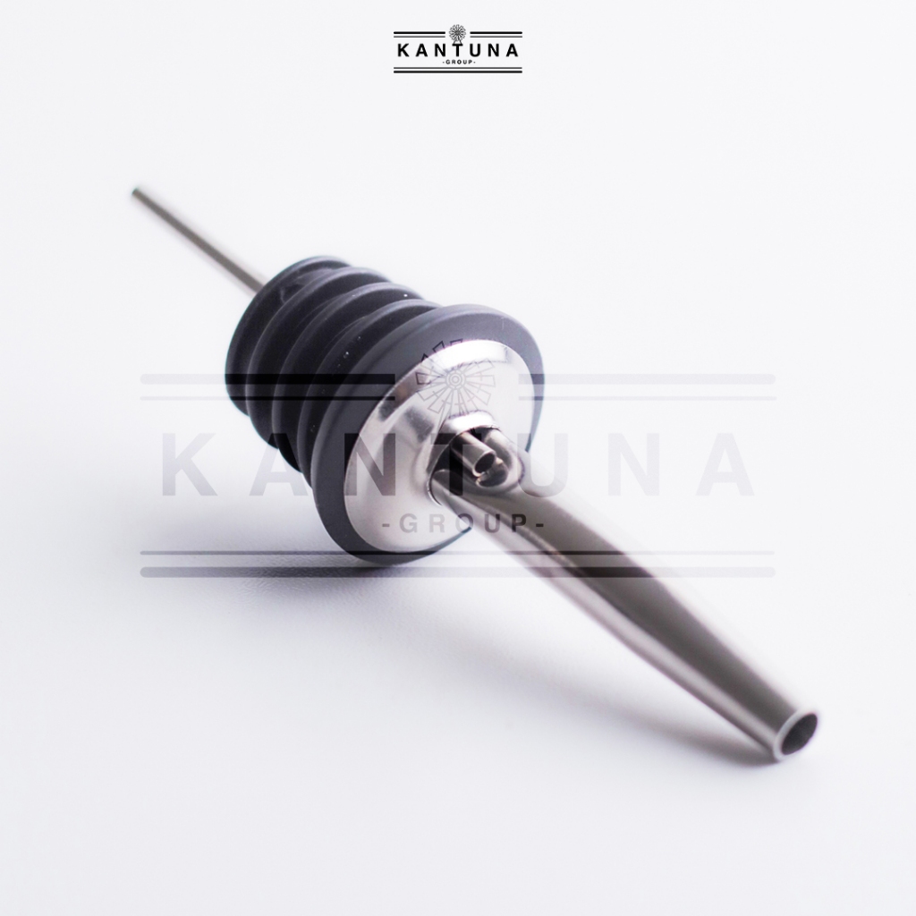Kantuna Wine Pourer Stainless Steel Penutup Tutup Botol Whisky Sirup
