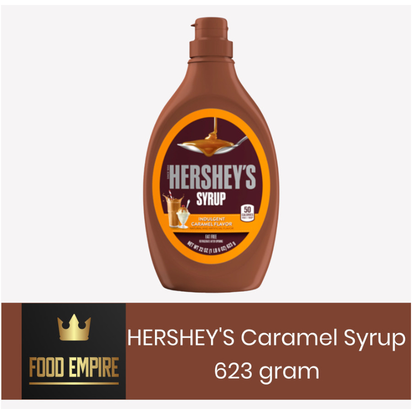 HERSHEY'S Syrup Indulgent Caramel 623 gram | Sirup Karamel Hersheys