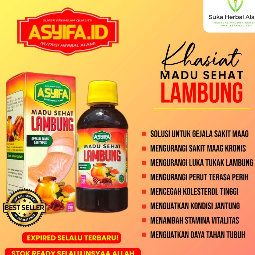 

Ready Stock MADU SEHAT LAMBUNG ASYIFA ORIGINAL 100%