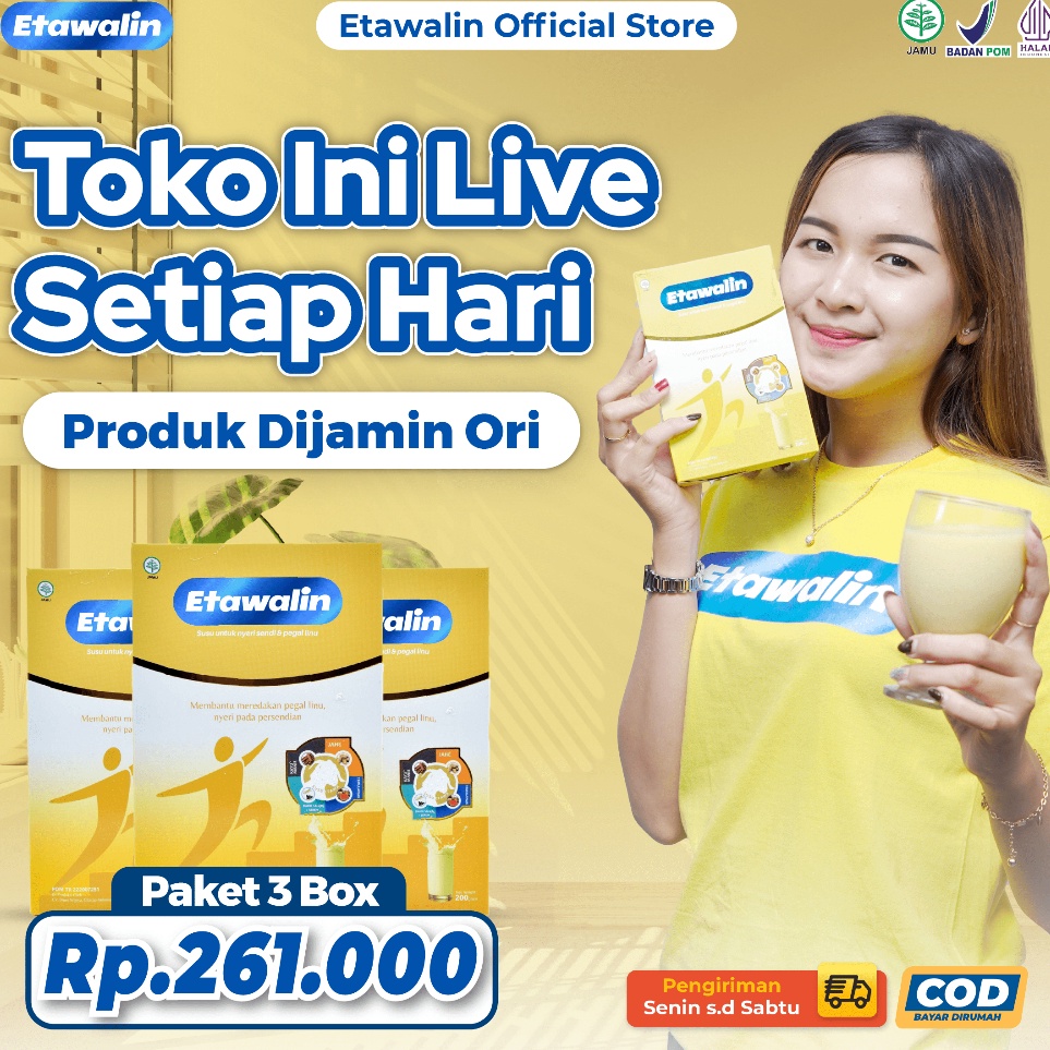 

Bayar Di Tempat Etawalin Susu Kambing Solusi Asam Urat Original 3 Box