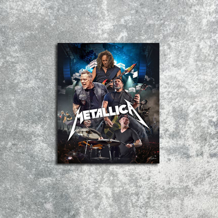 Poster Dinding Metallica Band