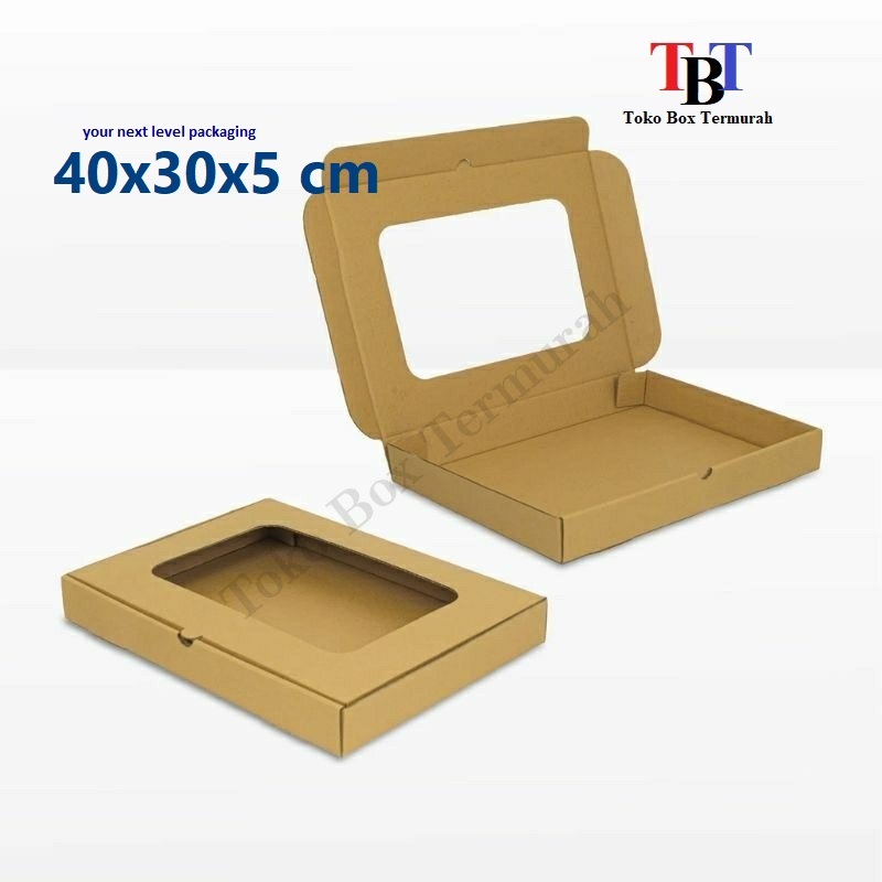 

Box 40X30X5 (DAY) cm Kardus/Karton/kemasan/Hampers/Baju/gift