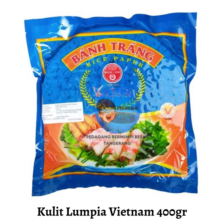 

Model Terkini Banh Trang Rice Paper 400gr 22cm / Kulit Lumpia Vietnam